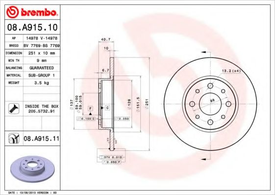Disc frana