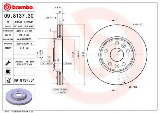 Disc frana