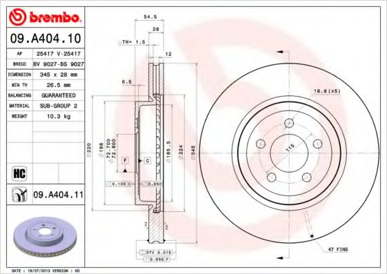 Disc frana