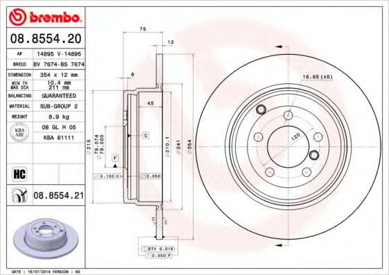 Disc frana