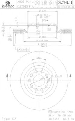 Disc frana