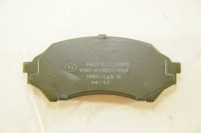 set placute frana,frana disc 2