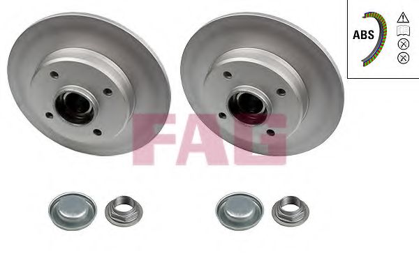 713 5406 00 Disc frana FAG 