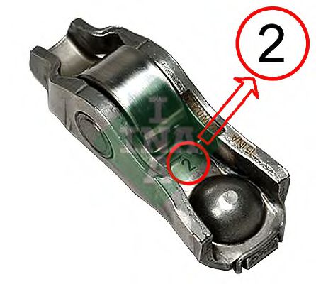 422 0222 10 Culbutor, tren supape INA 
