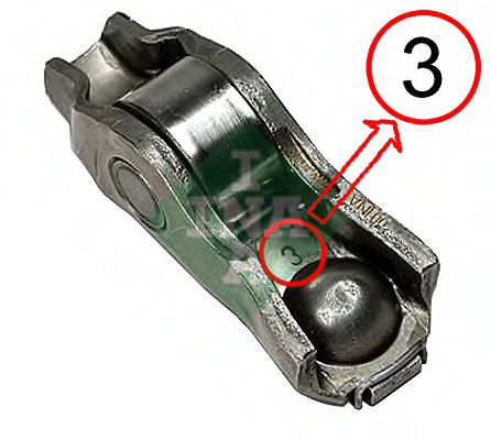 422 0223 10 Culbutor, tren supape INA 
