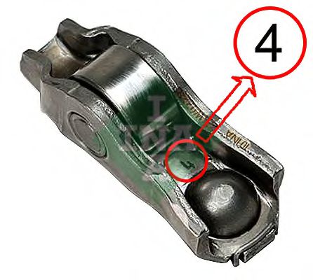 422 0224 10 Culbutor, tren supape INA 