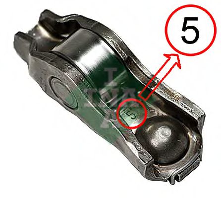 422 0225 10 Culbutor, tren supape INA 