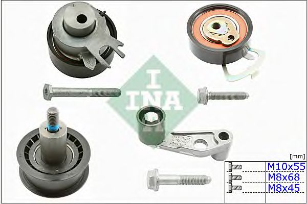 530 0089 09 Set role, curea dintata INA 