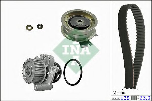 Set pompa apa + curea dintata