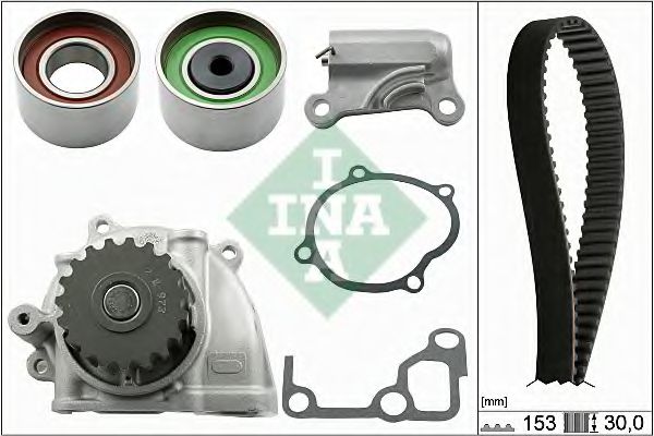 Set pompa apa + curea dintata