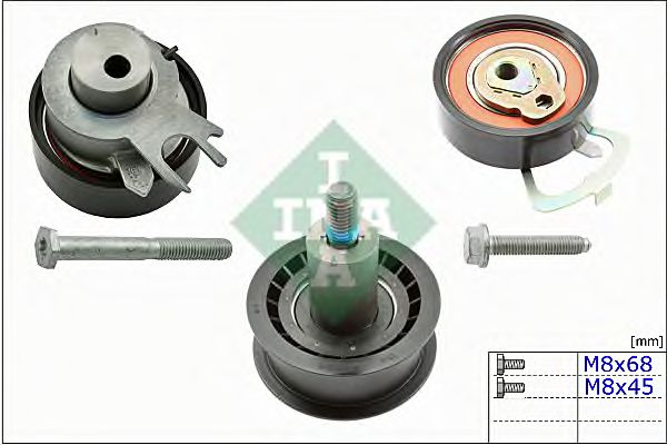 530 0538 09 Set role, curea dintata INA 