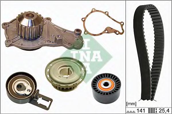 Set pompa apa + curea dintata