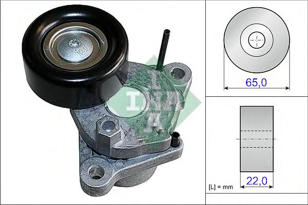 534 0423 10 intinzator,curea transmisie INA 