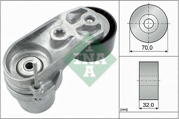 534 0433 10 intinzator,curea transmisie INA 