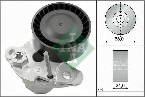 534 0480 10 intinzator,curea transmisie INA 