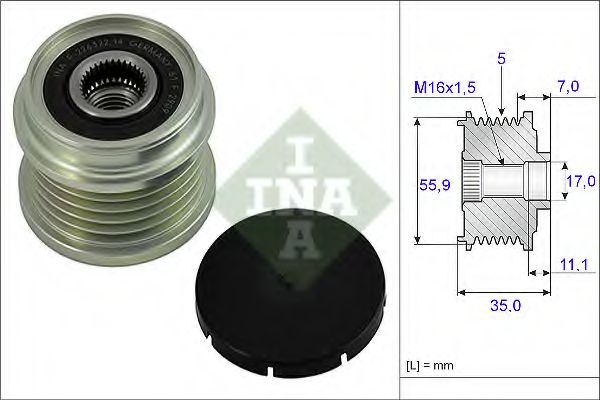Sistem roata libera, generator
