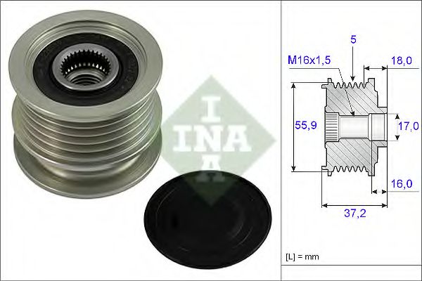 Sistem roata libera, generator