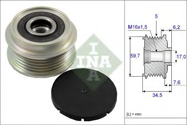 Sistem roata libera, generator