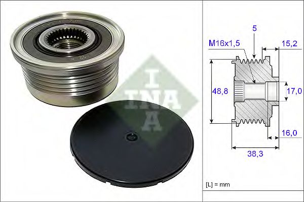 Sistem roata libera, generator