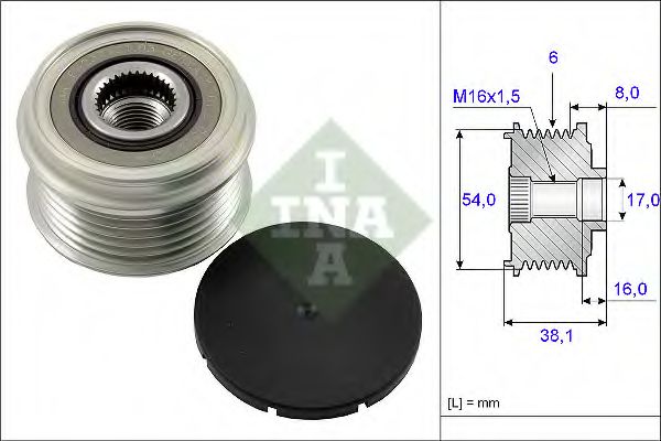 Sistem roata libera, generator