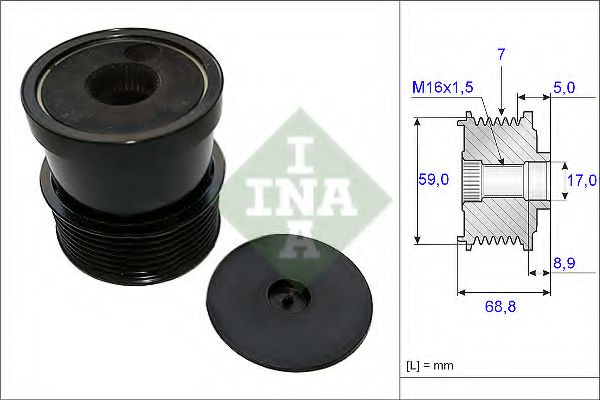 Sistem roata libera, generator