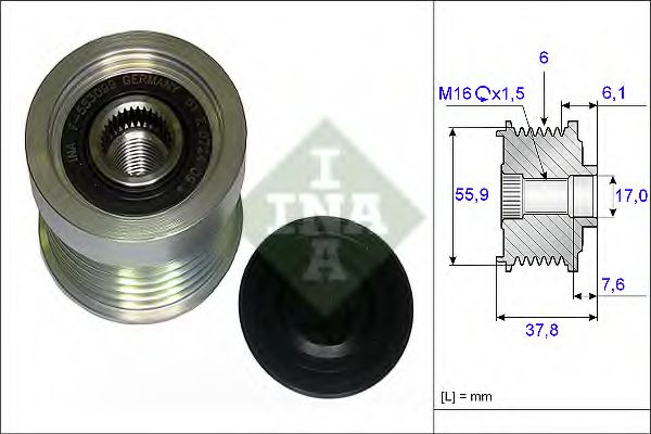 Sistem roata libera, generator