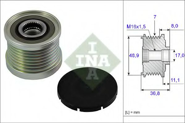 Sistem roata libera, generator