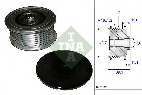 Sistem roata libera, generator