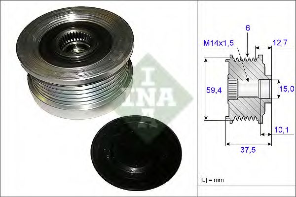 Sistem roata libera, generator