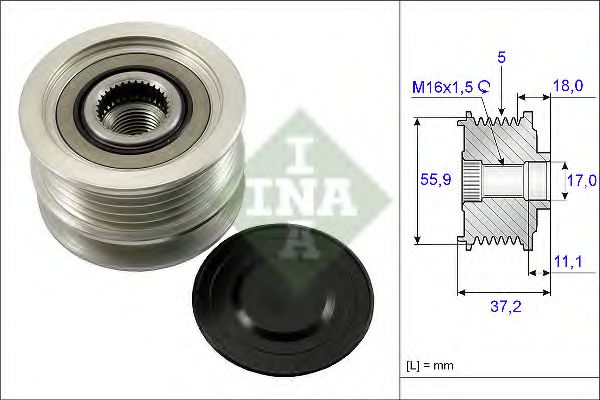 Sistem roata libera, generator
