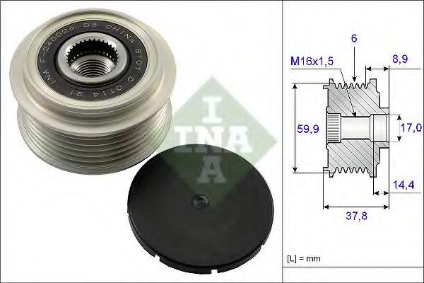 Sistem roata libera, generator