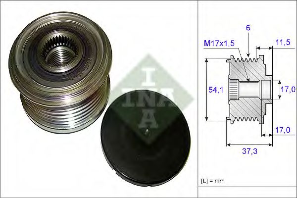 Sistem roata libera, generator