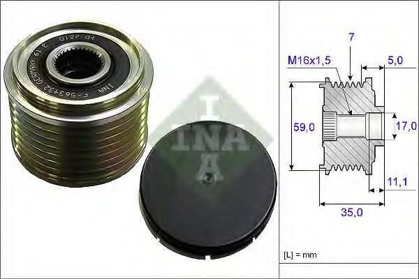 Sistem roata libera, generator