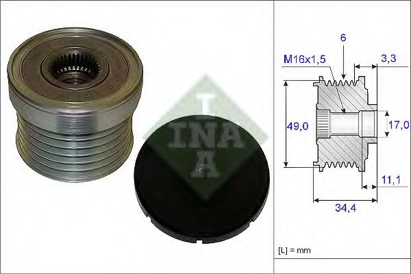 Sistem roata libera, generator