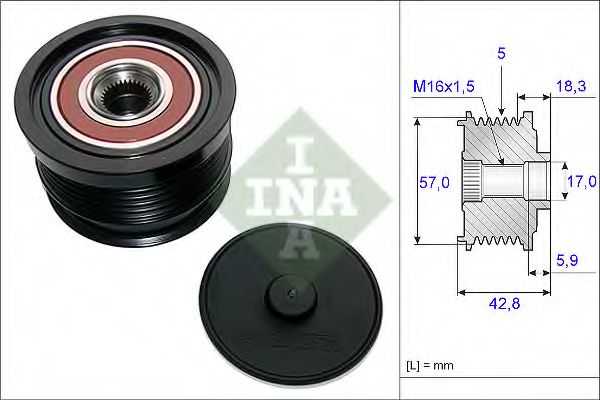 Sistem roata libera, generator