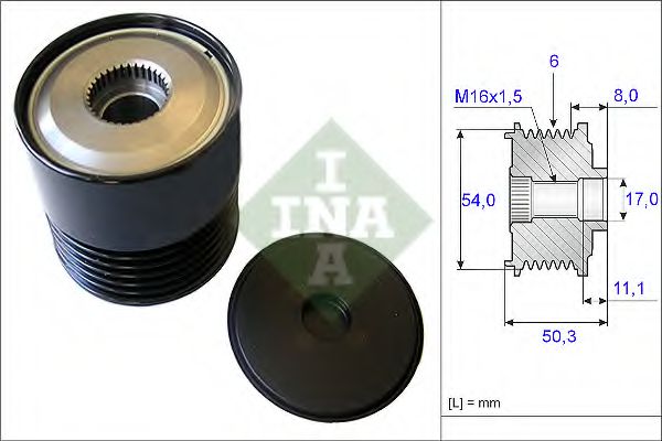 Sistem roata libera, generator