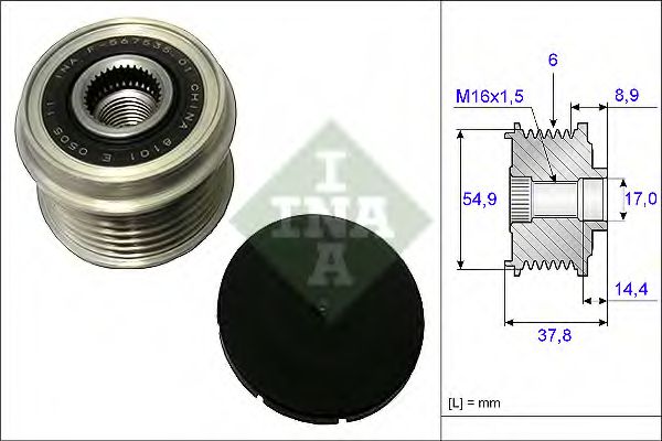 Sistem roata libera, generator