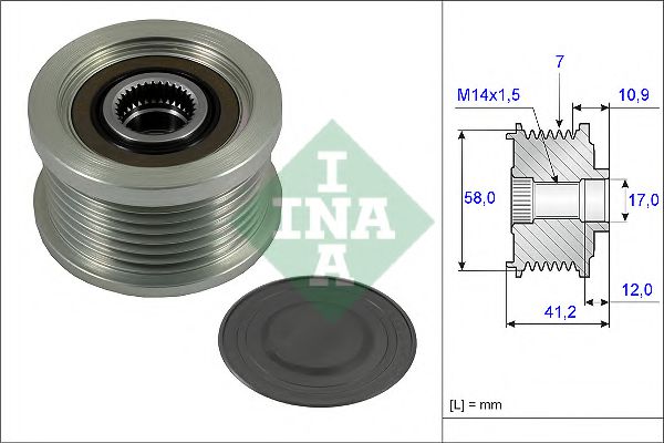 Sistem roata libera, generator