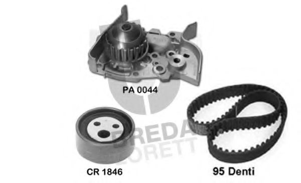 Set pompa apa + curea dintata