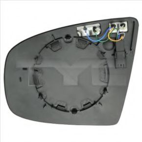303-0113-1 Sticla oglinda, oglinda retrovizoare exterioara TYC 