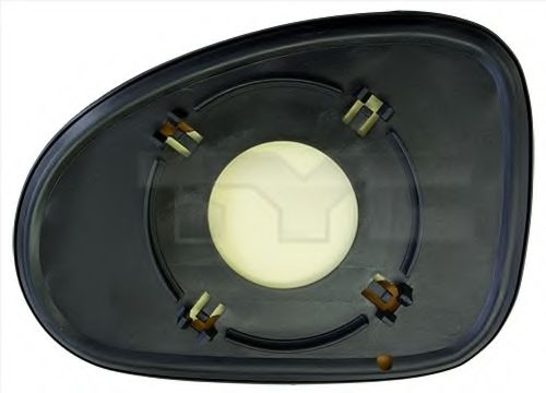 306-0026-1 Sticla oglinda, oglinda retrovizoare exterioara TYC 
