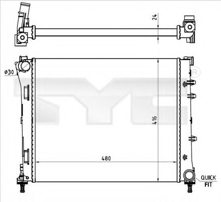 Radiator, racire motor