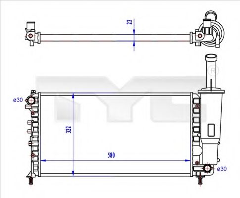 Radiator, racire motor