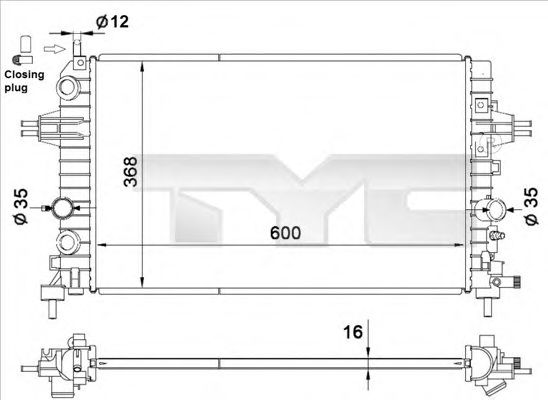 Radiator, racire motor
