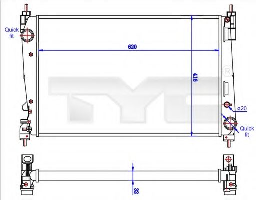 Radiator, racire motor