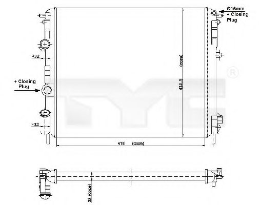 Radiator, racire motor