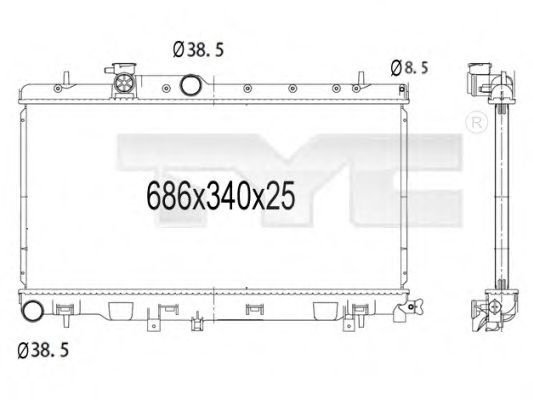 Radiator, racire motor