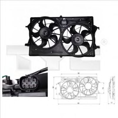 Ventilator, radiator