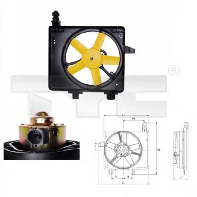 Ventilator, radiator