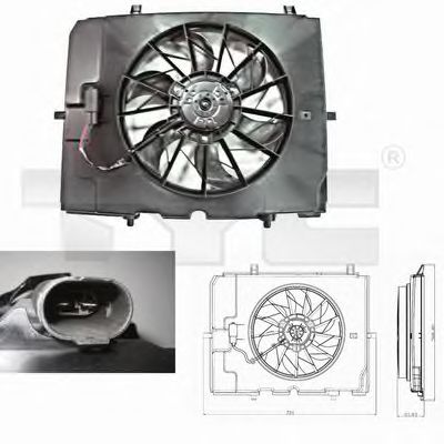 Ventilator, radiator